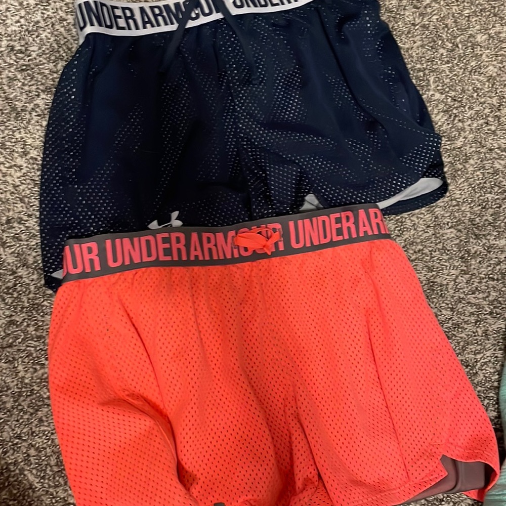 Adorable under armor shorts!
